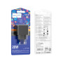 Зарядний пристрій HOCO CS14A Ocean 1xUSB-C PD20W + 1xUSB QC3.0 Black (6942007603898) Зарядний пристрій HOCO CS14A Ocean 1xUSB-C PD20W + 1xUSB QC3.0 Black (6942007603898)