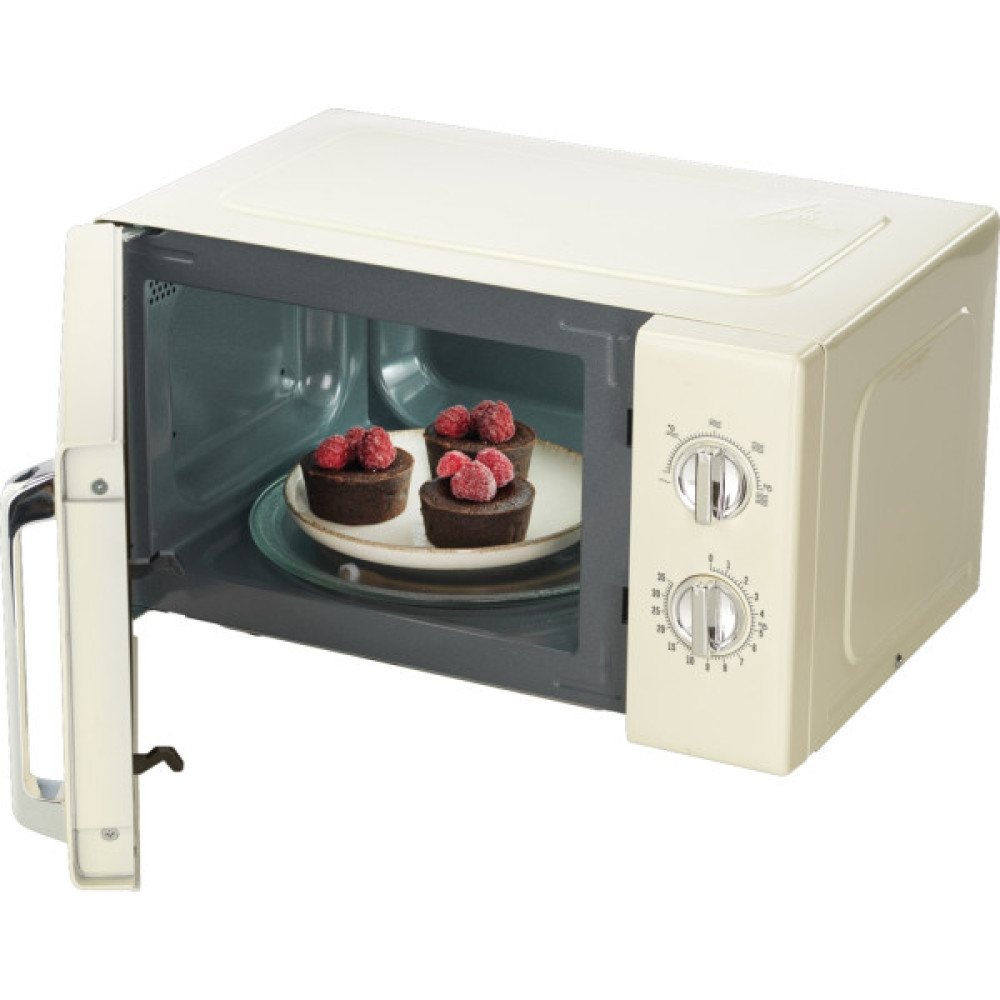 Мікрохвильова піч Gorenje, 20л, мех. керув., 700Вт, гриль, бежевий