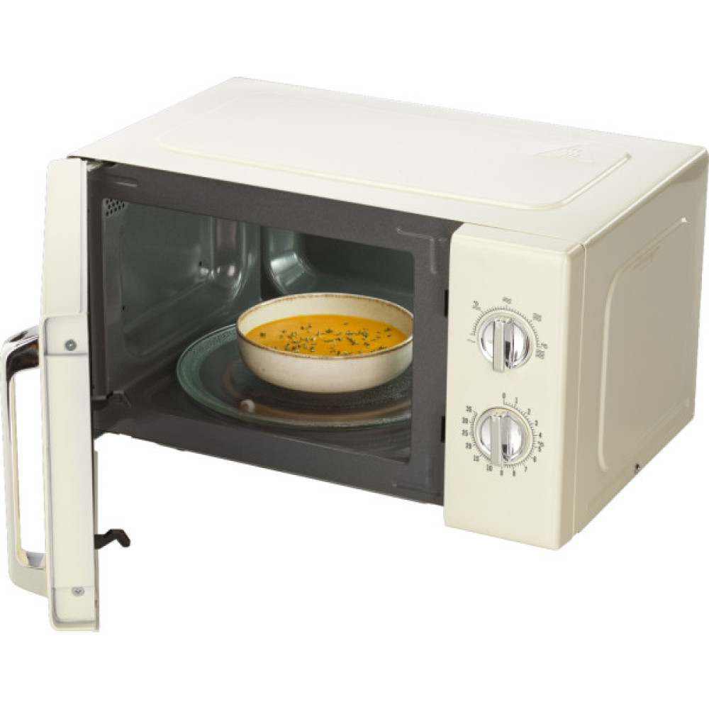 Мікрохвильова піч Gorenje, 20л, мех. керув., 700Вт, гриль, бежевий