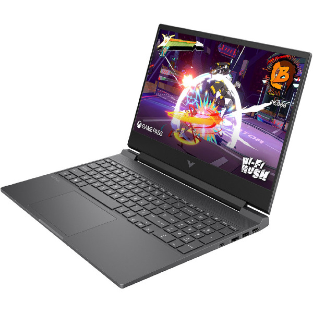 Ноутбук HP Victus 15-fa2012ua 15.6" FHD IPS AG, Intel i7-13620H, 24GB, F1TB, NVD5060-8, DOS, сірий