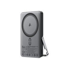 Батарея універсальна Acefast Magnetic Wireless 5000mAh, 18W, PD, QC/3.0, with holder M16, Black (6974316283997)