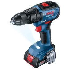 Шурупокрут-дриль ударний акумуляторний Bosch Professional GSB 18 V-50 18В 2х2.0А·год 28·50Нм 460-1800об/хв кейс ЗП 1.1кг
