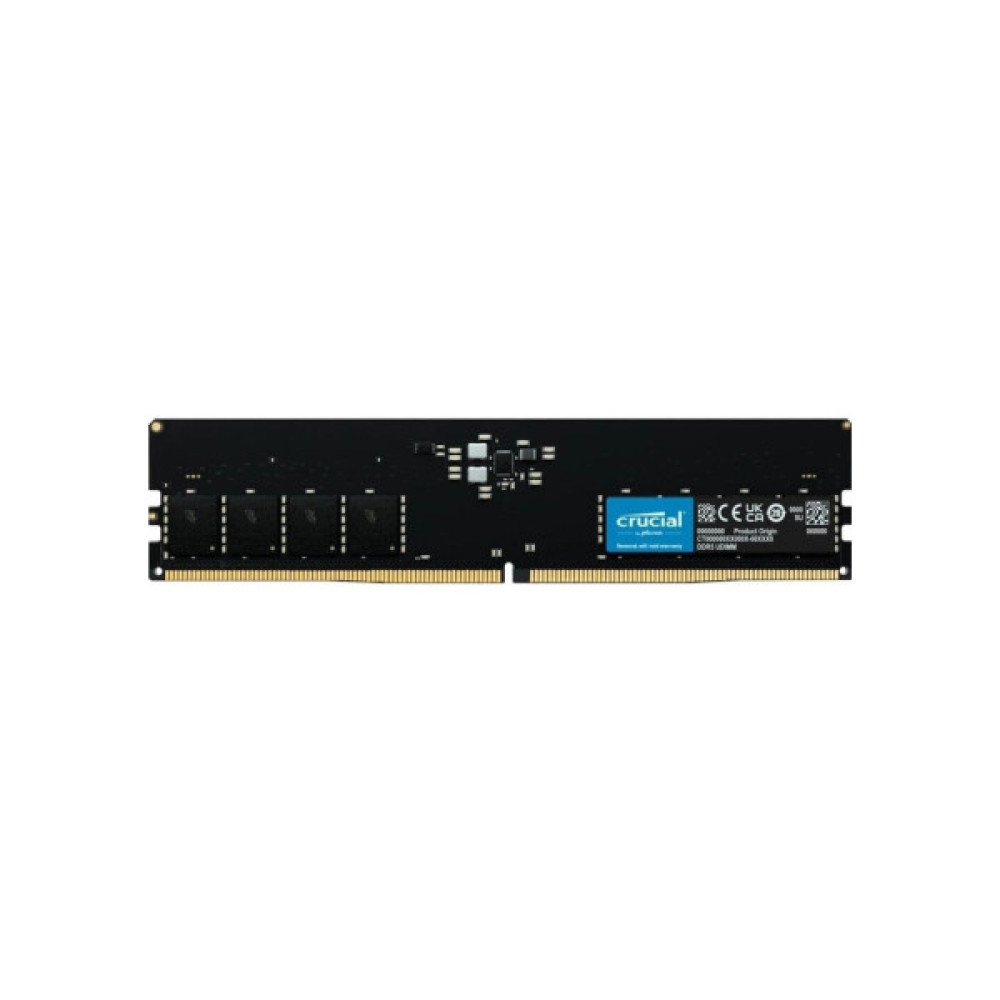 Модуль пам'яті для комп'ютера DDR5 32GB 4800 MHz Micron (CT32G48C40U5T)