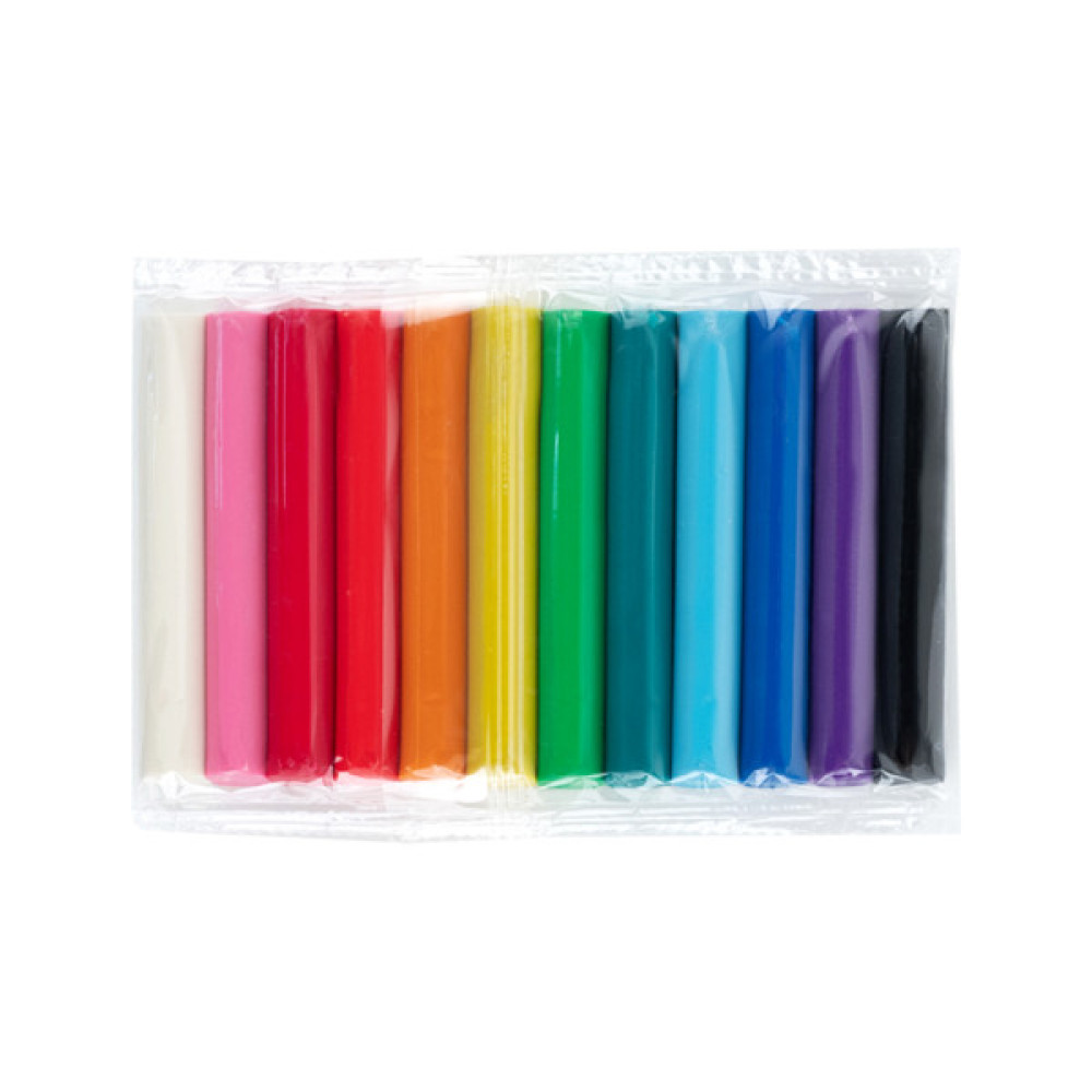 Пластилін Kite Garfield восковий, 12 кольорів, 200 г (GF25-086)