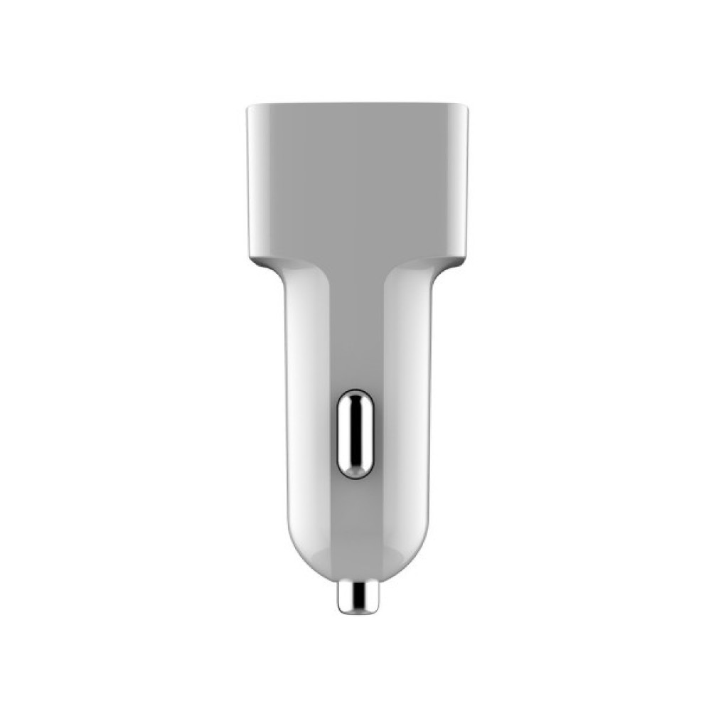 Зарядний пристрій ColorWay 2USB AUTO ID 2.4A (12W) white (CW-CHA009-WT)