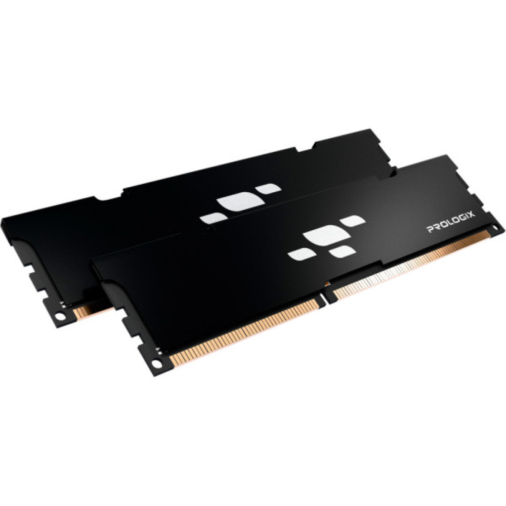 Модуль пам'яті для комп'ютера DDR4 32GB (2x16GB) 3600 MHz Black Prologix (PRO32GB3600B4K)