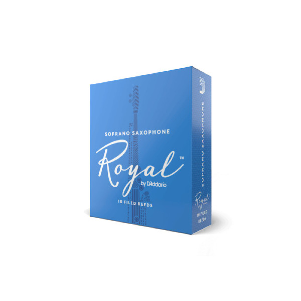 Тростина для саксофона D'Addario Royal - Soprano Sax #2.5 - 10 Pack (RIB1025)