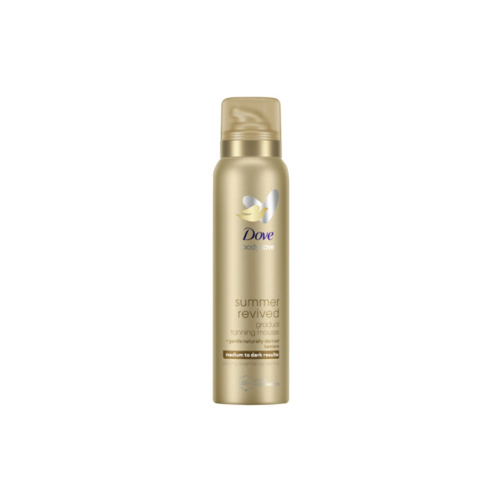 Автозасмага Dove Body Love Summer Revived Мус для тіла Від середнього до темного 150 мл (8710847962783)