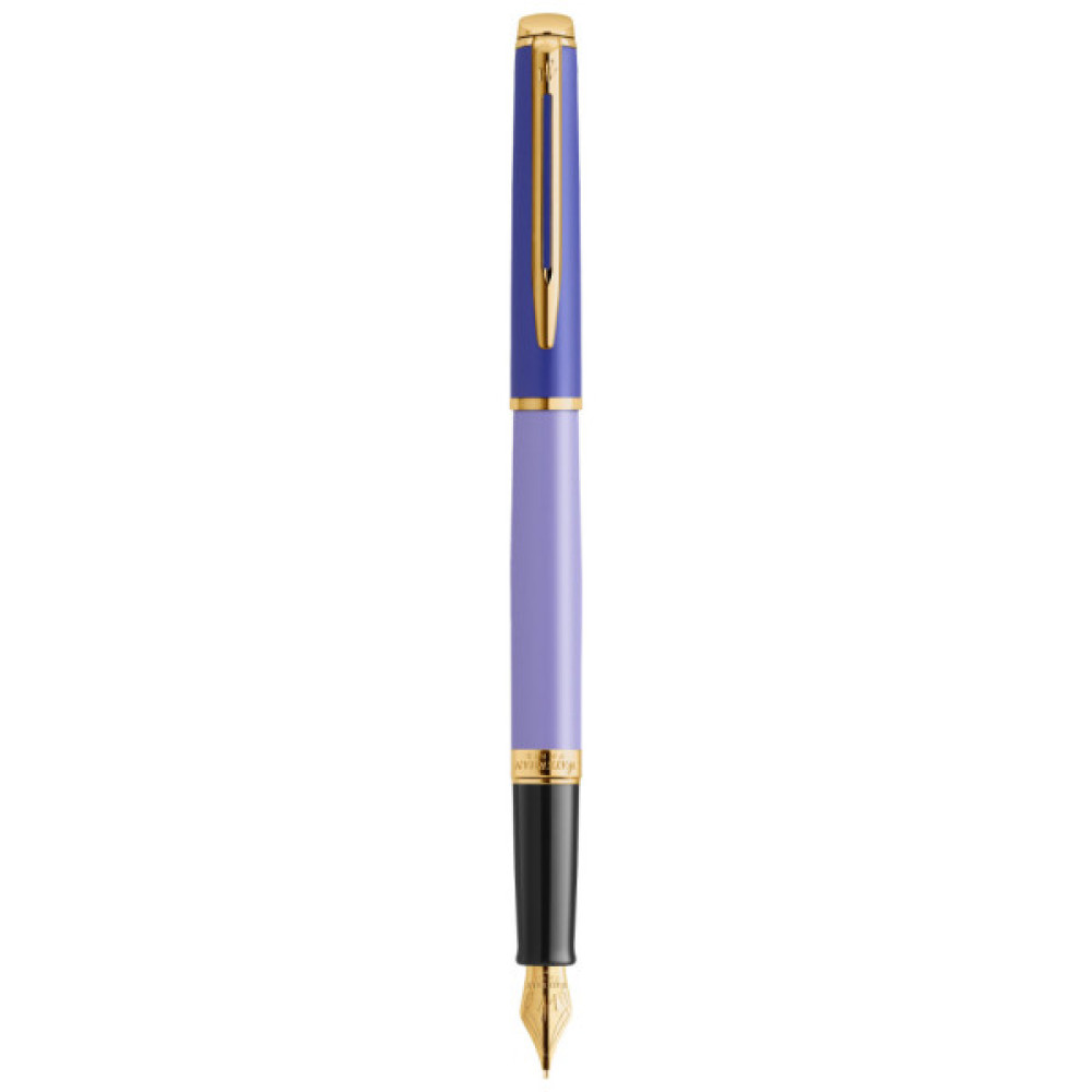 Ручка пір'яна Waterman HEMISPHERE Colour Blocking Purple GT  FP F (12 580)
