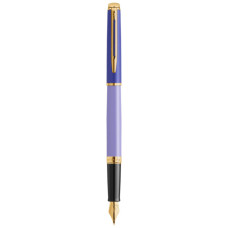 Ручка пір'яна Waterman HEMISPHERE Colour Blocking Purple GT  FP F (12 580)