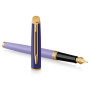 Ручка пір'яна Waterman HEMISPHERE Colour Blocking Purple GT FP F (12 580) Ручка пір'яна Waterman HEMISPHERE Colour Blocking Purple GT FP F (12 580)