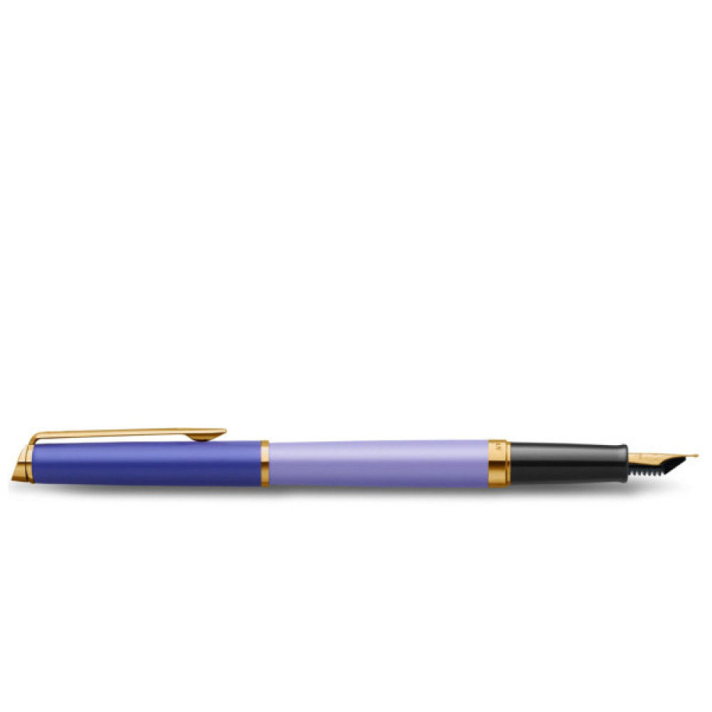 Ручка пір'яна Waterman HEMISPHERE Colour Blocking Purple GT  FP F (12 580)