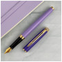 Ручка пір'яна Waterman HEMISPHERE Colour Blocking Purple GT FP F (12 580) Ручка пір'яна Waterman HEMISPHERE Colour Blocking Purple GT FP F (12 580)
