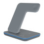 Зарядний пристрій Canyon WS-303, 3in1 Wireless Dark Grey (CNS-WCS303DG) Зарядний пристрій Canyon WS-303, 3in1 Wireless Dark Grey (CNS-WCS303DG)