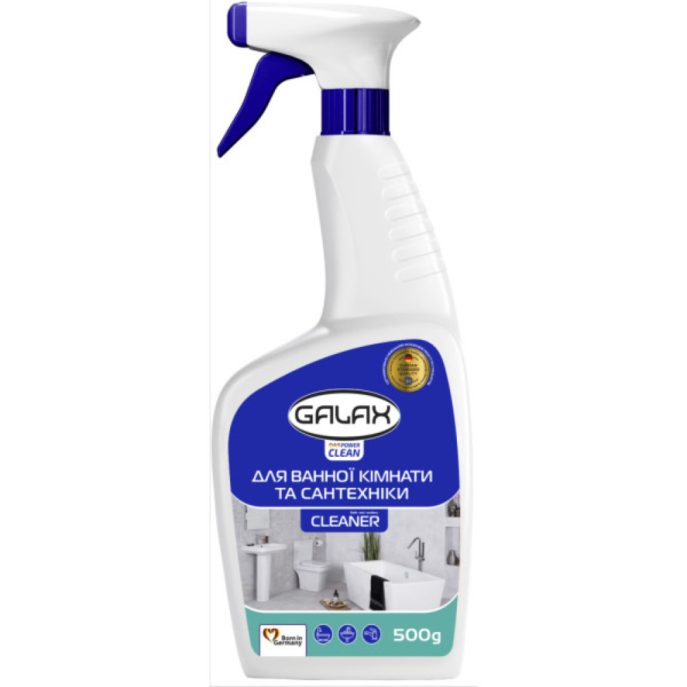 Спрей для чищення ванн Galax das PowerClean 500 г (4823128001522)