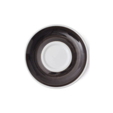 Блюдце Ancap серія Verona Millecolori 14,5 см Black для серій "Verona/Torino/Bari/Palermo Millecolori" (34418)