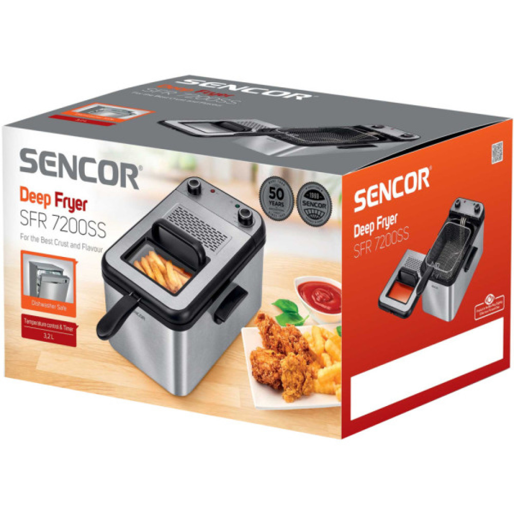Фритюрниця Sencor SFR 7200SS