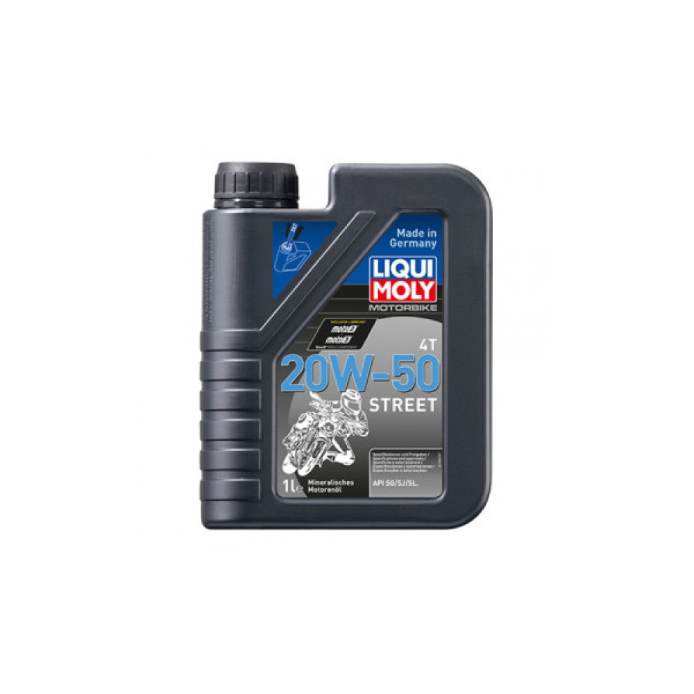 Моторна олива Liqui Moly Motorbike 4T 20W-50 Street 1л. (1500) Моторна олива Liqui Moly Motorbike 4T 20W-50 Street 1л. (1500)