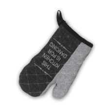 Кухонна прихватка Kela Gianna 31x18 см чорно-біла This kitchen (12777)