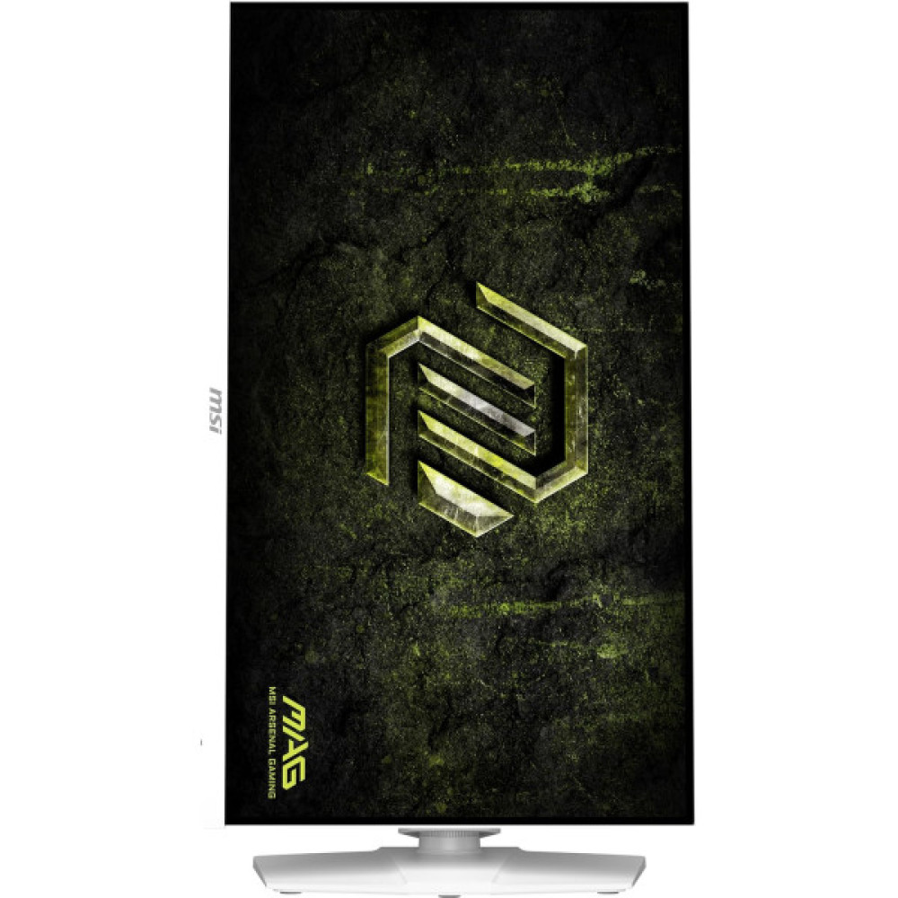 Монітор MSI 27" MAG 274QRFW-X32 2xHDMI, DP, Audio, IPS, 2560x1440, 320Hz, 0.5ms, sRGB 129%, FreeSync, Pivot, HDR400, білий
