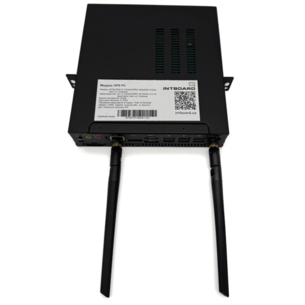 Комп'ютер Intboard OPS PC i5-12450H/DDR4/16Gb/SSD 512Gb/Intel UHD (10733004)