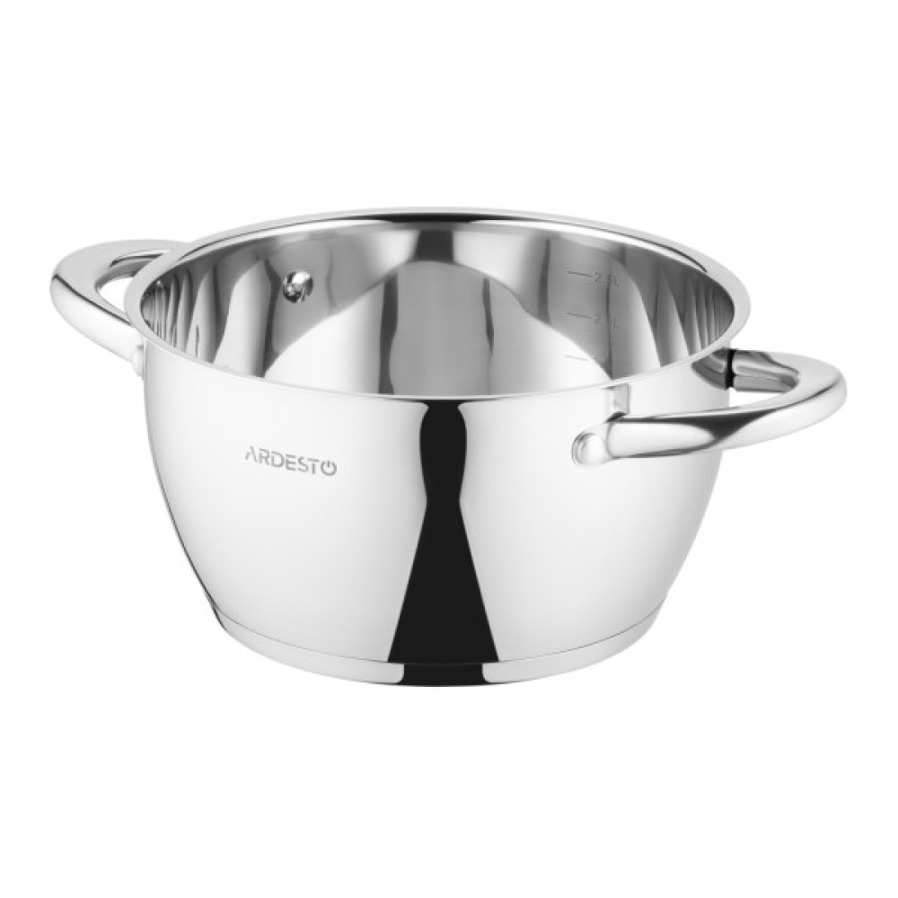 Каструля Ardesto Gemini Lucca, 3.2л, нержавіюча сталь (AR4332LC)