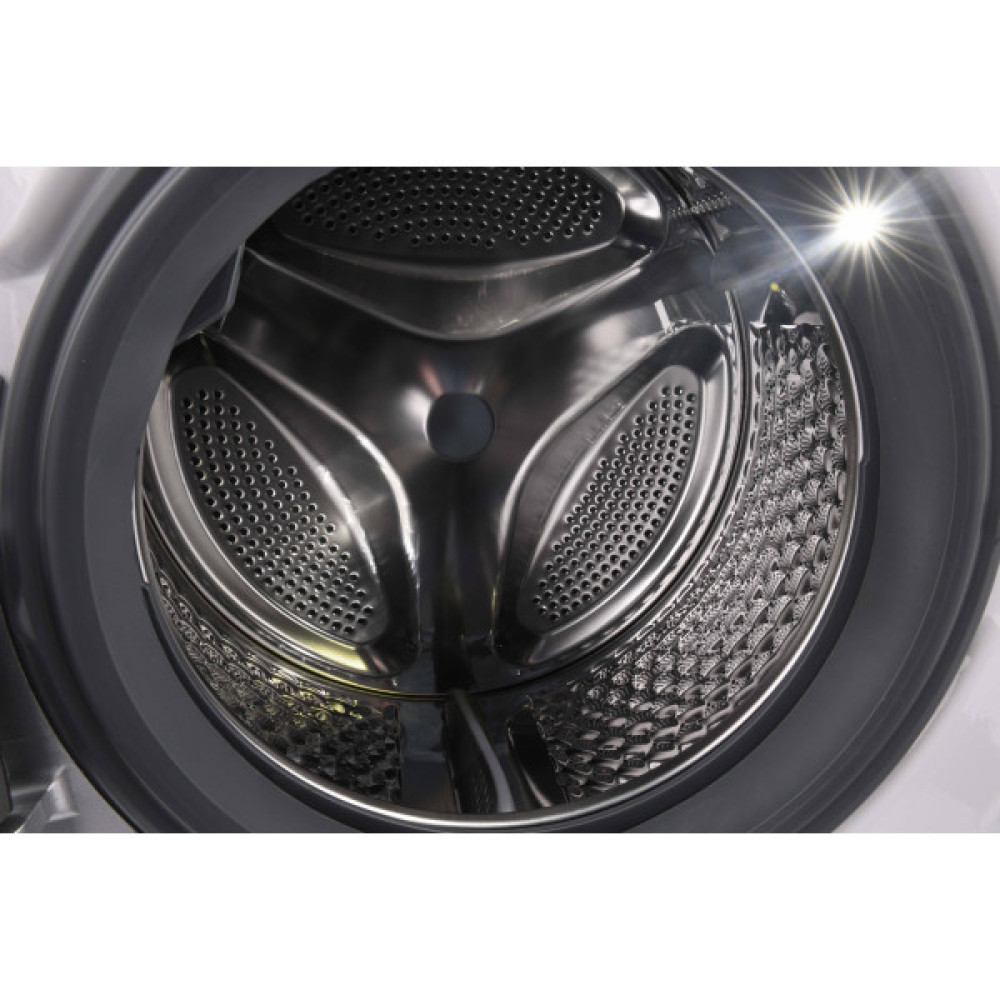 Пральна машина ARDESTO фронтальна, 7кг, 1400, А+++, 48см, дисплей, пара, інвертор, підсвіч.барабана, білий