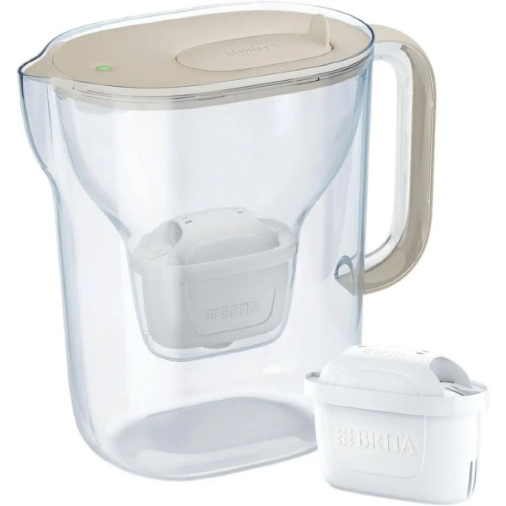 Фільтр-глечик Brita Style Essential XL MXPro 3.6л (2.3л очищеної води) з картриджем пісочний