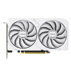 Вiдеокарта ASUS Radeon RX 9060 XT 16GB GDDR6 OC DUAL-RX9060XT-16G-WHITE білий
