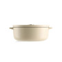 Гусятниця KitchenAid Cast Iron 30 см 5,6 л Мигдалевий крем (CC006062-001)