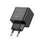 Зарядний пристрій BOROFONE BAS14A Erudite 1xUSB-C PD20W + 1xUSB QC3.0 Black (6941991104947) Зарядний пристрій BOROFONE BAS14A Erudite 1xUSB-C PD20W + 1xUSB QC3.0 Black (6941991104947)