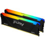 Пам'ять ПК Kingston DDR4 16GB KIT (8GBx2) 3200 FURY Beast RGB Пам'ять ПК Kingston DDR4 16GB KIT (8GBx2) 3200 FURY Beast RGB