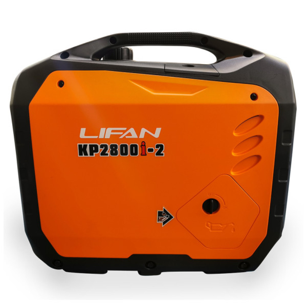 Генератор LIFAN інверторний LF2800I-2, 220V, 50Hz, IP23, 2.2-2,4KW, ручний пуск, 4л. (LF2800I-2)