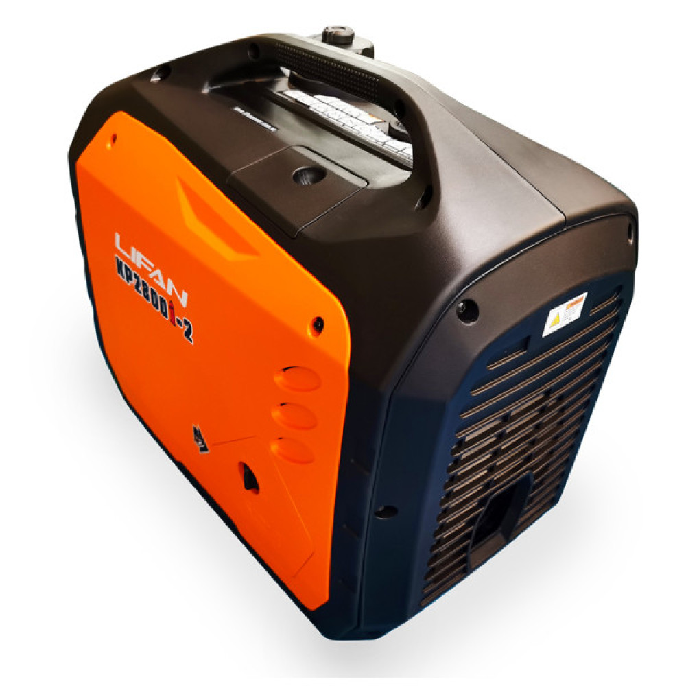 Генератор LIFAN інверторний LF2800I-2, 220V, 50Hz, IP23, 2.2-2,4KW, ручний пуск, 4л. (LF2800I-2)