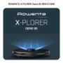 Робот-пилосос Rowenta миючий X-Plorer Serie 85, 6000ПаВт, h=9.7см, 0.26л, конт пил -0.29л, автон. робота до 270хв, чорний