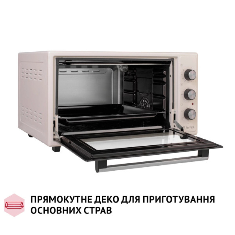 Електропіч Perfelli TRIMO 48 IVORY
