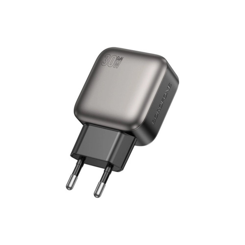 Зарядний пристрій BOROFONE BAS55A Absolute 1xUSB-C PD30W + 1xUSB QC3.0 Black (6941991116230)