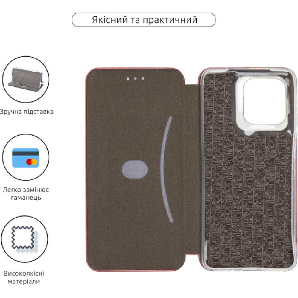 Чохол до мобільного телефона Armorstandart G-Case Motorola G86 5G Marsala (ARM86941) Чохол до мобільного телефона Armorstandart G-Case Motorola G86 5G Marsala (ARM86941)