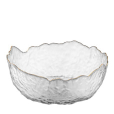 Салатник Ardesto Bell 19.5см, скло, прозорий (AR5003)