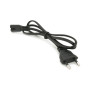 Кабель живлення C7 0.8m 0.5mm2 black Voltronic (PC-184CEE7/16-C7-CCA-1,0)