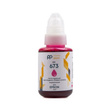 Чорнило PowerPlant Epson 673 L800 140г Light Magenta (PP673LM) Чорнило PowerPlant Epson 673 L800 140г Light Magenta (PP673LM)