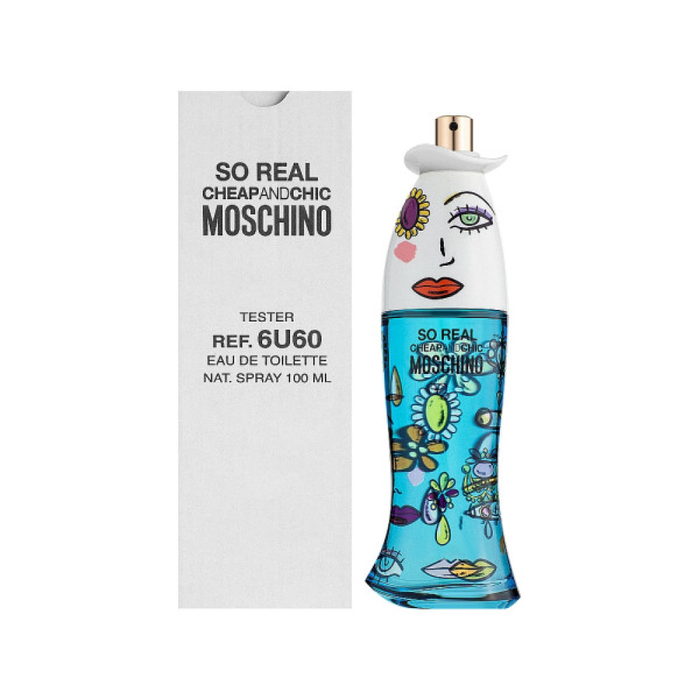 Туалетна вода Moschino So Real Cheap & Chic тестер 100 мл (8011003839063)