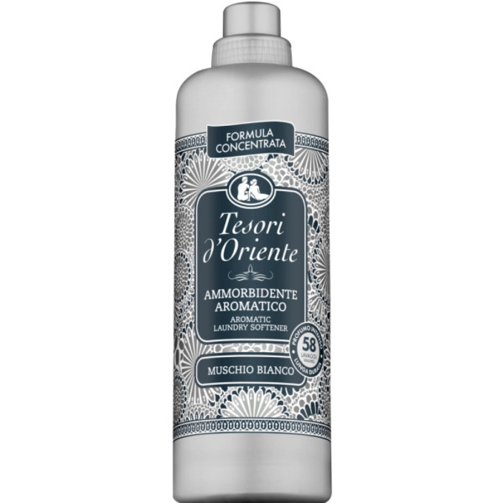 Кондиціонер для білизни Tesori d'Oriente Білий мускус Парфумований 1160 мл (8008970063102)