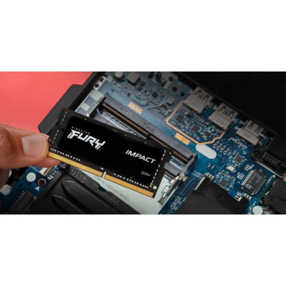 Пам'ять ноутбука Kingston DDR4 32GB KIT (16GBx2) 3200 FURY Impact