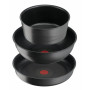 Набір посуду Tefal Ingenio Inspiration, 6 предметів, чорний (L867S604)