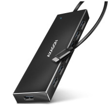 Концентратор AXAGON USB-C to 7xUSB 3.0 black (HUE-F7C) Концентратор AXAGON USB-C to 7xUSB 3.0 black (HUE-F7C)