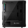 Корпус для ПК Logic concept PORTOS MESH+GLASS ARGB fans 4x120mm BLACK (AT-PORTOS-10-0000000-0002)