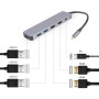 Концентратор Cablexpert USB-C 3-in-1 (A-CM-COMBO3-03) Концентратор Cablexpert USB-C 3-in-1 (A-CM-COMBO3-03)