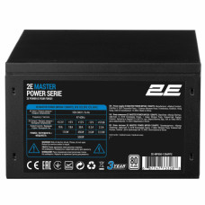 Блок живлення 2E Master Power  (550W), >80%, 80+ White, 120мм, 1xMB 24pin(20+4), 1xCPU 8pin(4+4), 3xMolex, 5xSATA, 2xPCIe 8pin(6+2)