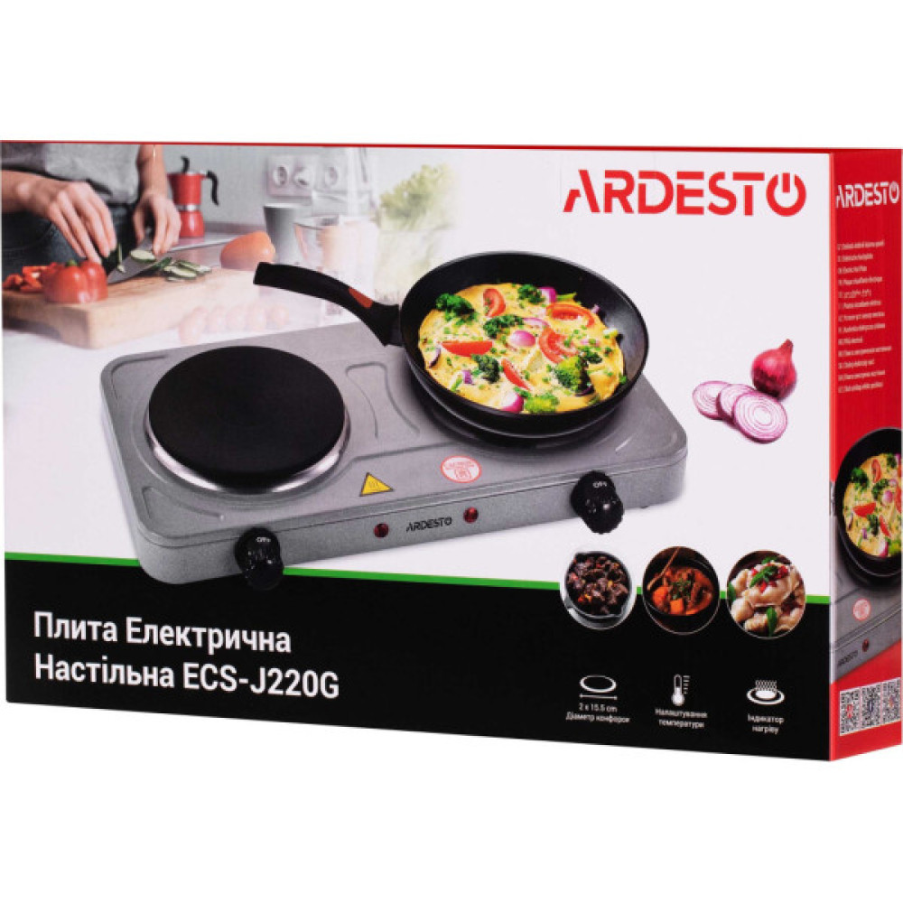 Настільна плита ARDESTO ECS-J220G
